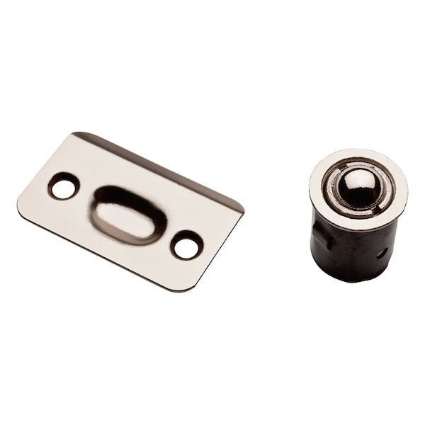 National Hardware National Hardware Satin Nickel Steel Drive-In Ball Catch 5 in. 3 in. 1 pk N830-107 - main